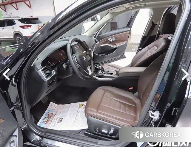 BMW 3 Series (G20) 2021 Черный из Кореи, фото 2