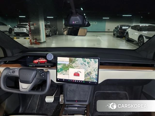 Tesla Model X 2023 Красный из Кореи, фото 2