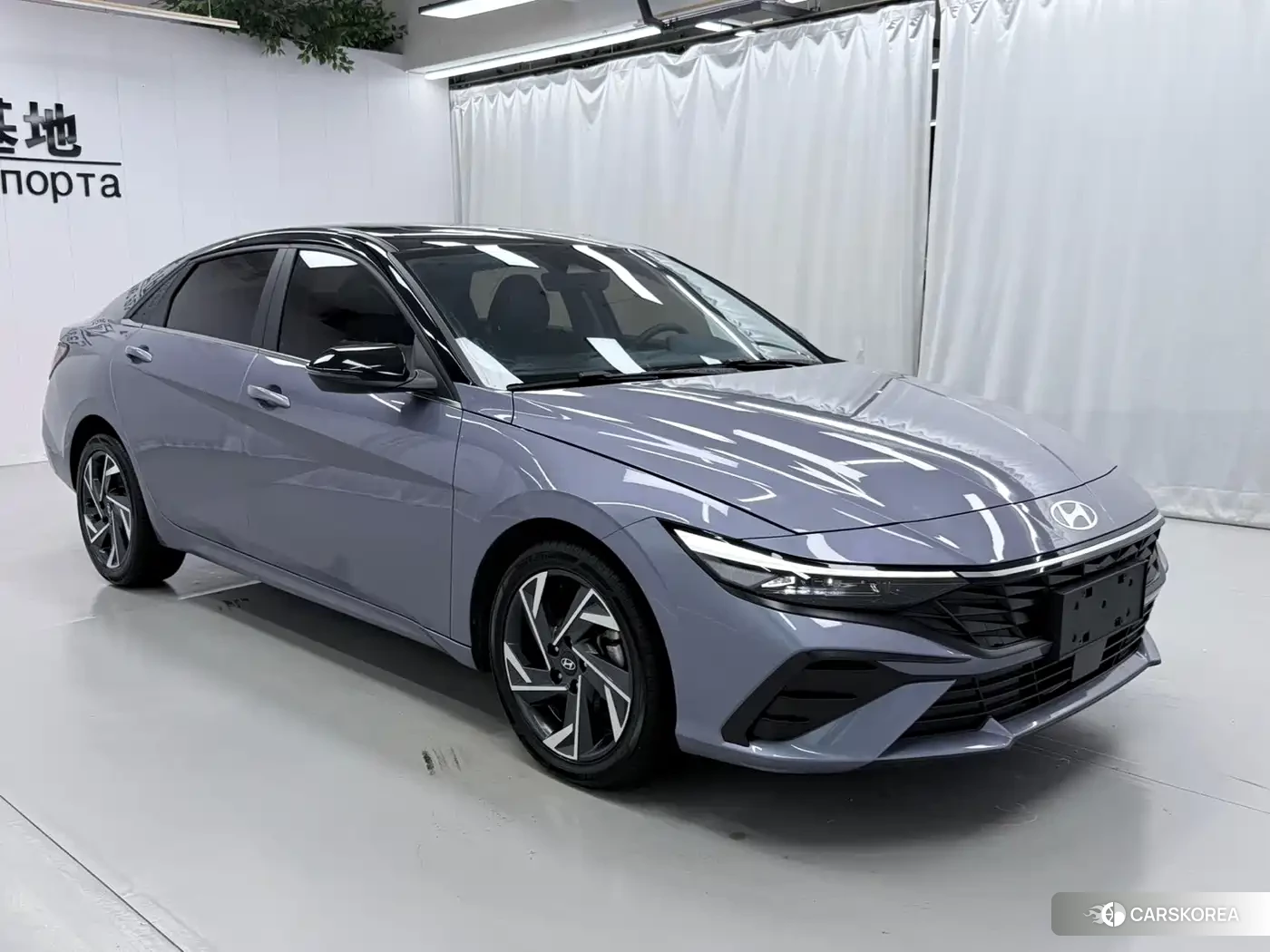 Hyundai Elantra 2023 Синий из Китая, фото 2