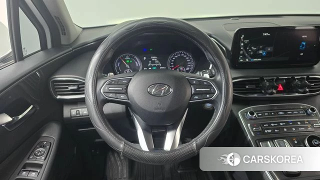 Hyundai The New Santa Fe 2023 Белый из Кореи, фото 2