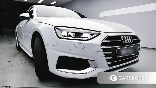 Audi A4 (B9) 2021 Белый из Кореи, фото 2