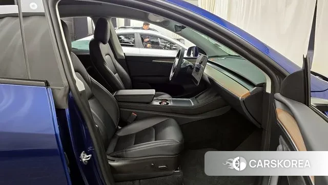 Tesla Model Y 2022 Синий из Кореи, фото 2