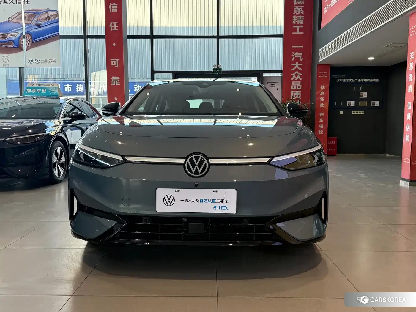 Volkswagen ID.7 VIZZION 2024 Синий из Китая, фото 2