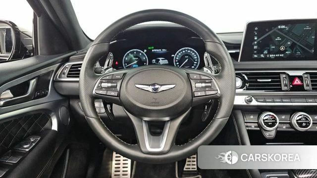 Genesis G70 2020 Черный из Кореи, фото 2