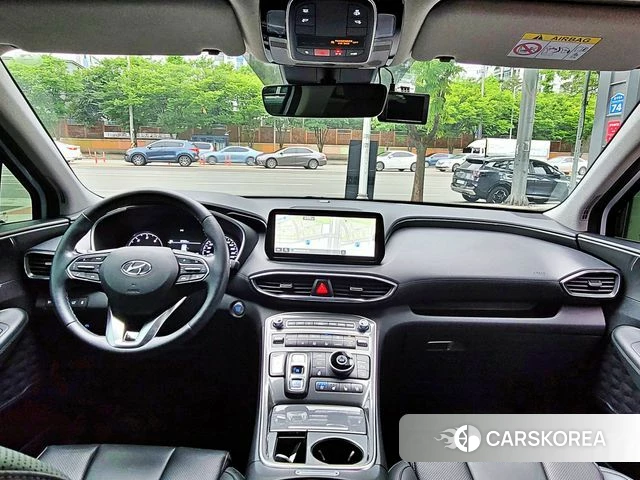 Hyundai The New Santa Fe 2022 Белый из Кореи, фото 2