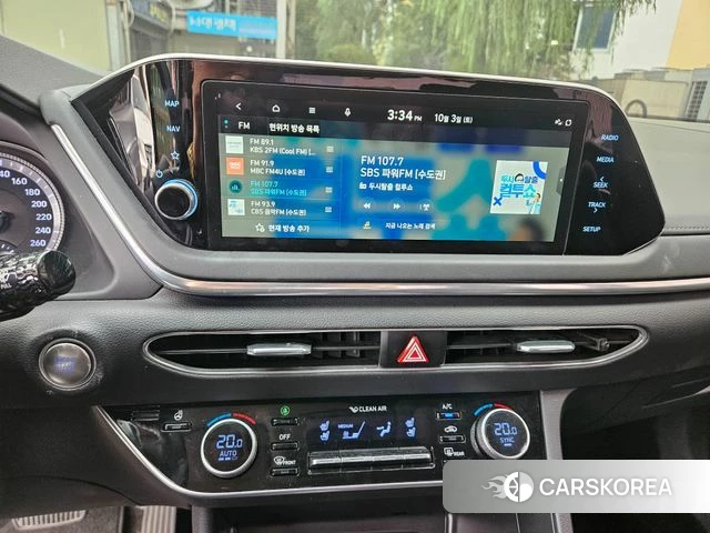 Hyundai Sonata (DN8) 2021 Белый из Кореи, фото 2
