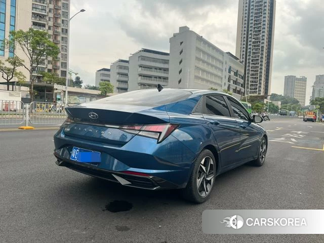 Hyundai Elantra 2021 Синий из Китая, фото 2