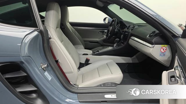 Porsche 718 Cayman 2018 Серебристо-серый из Кореи, фото 2