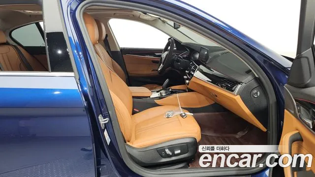 BMW 5 Series (G30) 2020 Синий из Кореи, фото 2