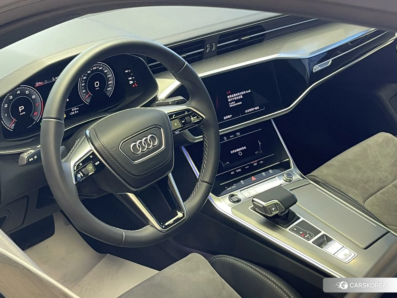 Audi A6L 2023 Черный из Китая, фото 2