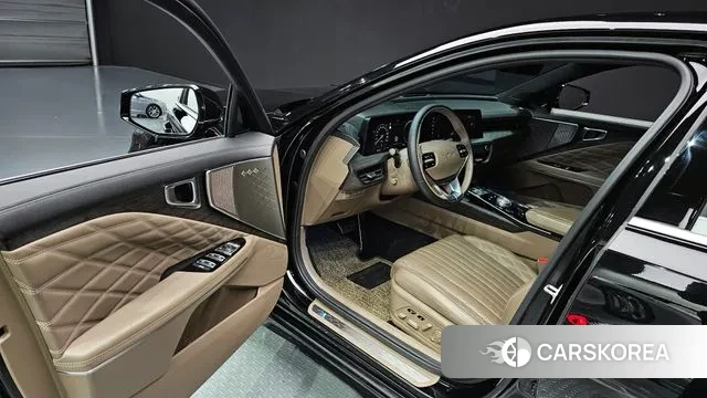 Kia K8 Hybrid 2021 Черный из Кореи, фото 2