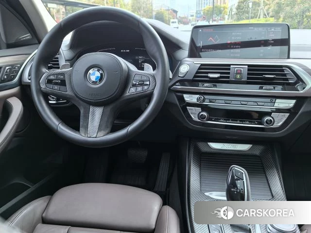 BMW X3 2021 Черный из Китая, фото 2