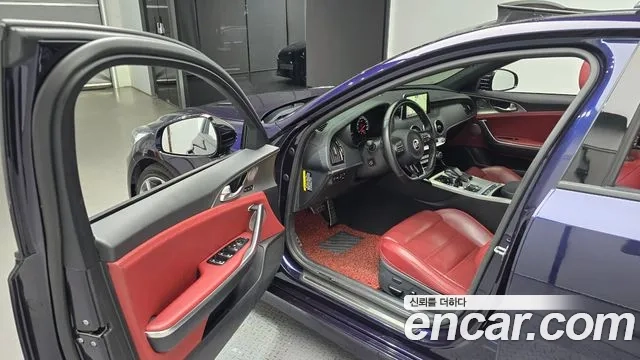 Kia Stinger 2018 Синий из Кореи, фото 2