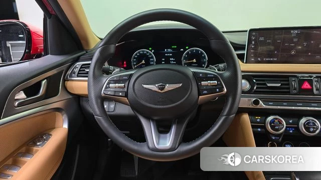 Genesis The New G70 2021 Красный из Кореи, фото 2