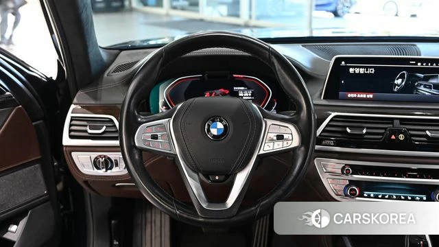 BMW 7 Series (G11) 2019 Синий из Кореи, фото 2