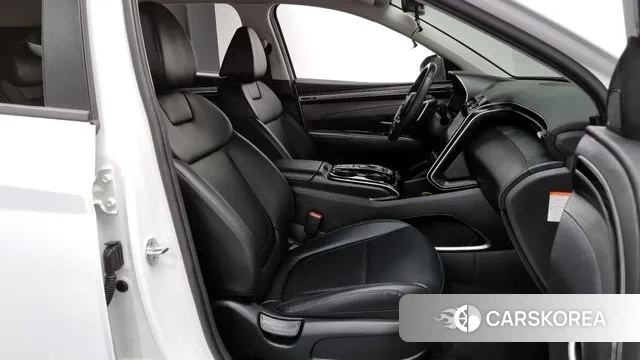 Hyundai Tucson Hybrid (NX4) 2021 Белый из Кореи, фото 2