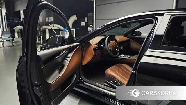 Genesis G80 (RG3) 2023 Черный из Кореи, фото 2