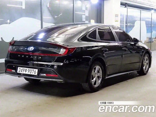 Hyundai Sonata (DN8) 2020 Черный из Кореи, фото 2