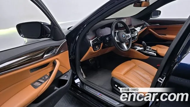 BMW 5 Series (G30) 2022 Синий из Кореи, фото 2