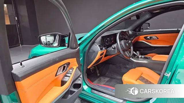 BMW M3 (G80) 2022 Зеленый из Кореи, фото 2