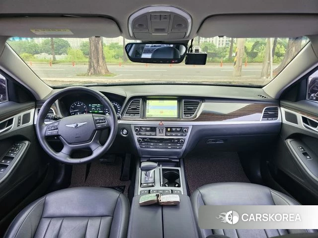 Genesis G80 2018 Синий из Кореи, фото 2