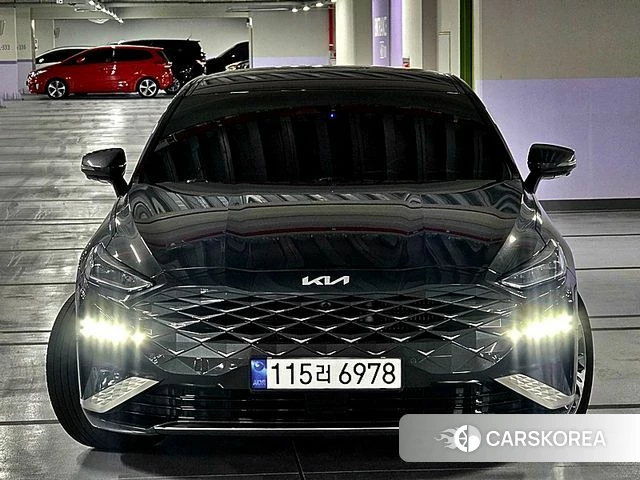 Kia K8 Hybrid 2023 Серый из Кореи, фото 2