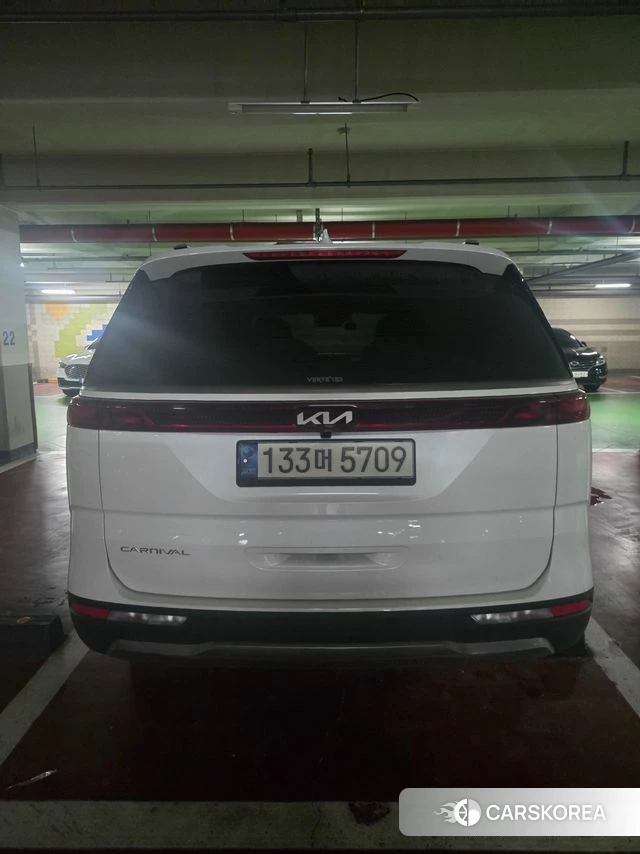 Kia Carnival 4th generation 2022 Белый из Кореи, фото 2