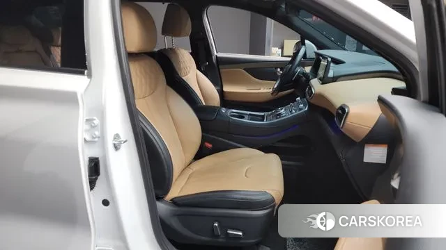 Hyundai The New Santa Fe 2023 Белый из Кореи, фото 2