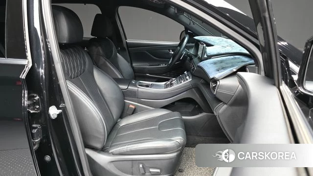 Hyundai The New Santa Fe 2021 Черный из Кореи, фото 2