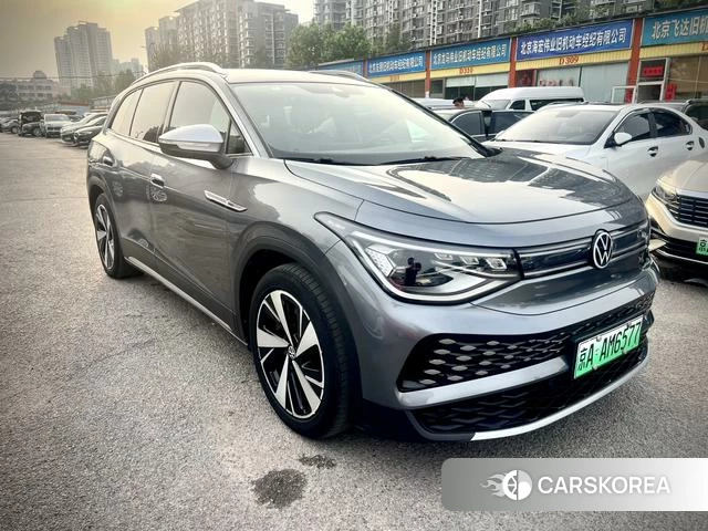 Volkswagen ID.6 X 2021 Серебристо-серый из Китая, фото 2