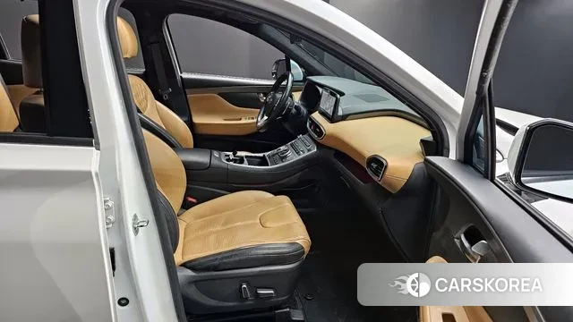 Hyundai The New Santa Fe 2021 Белый из Кореи, фото 2