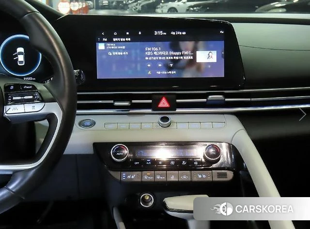 Hyundai Avante Hybrid (CN7) 2022 Синий из Кореи, фото 2