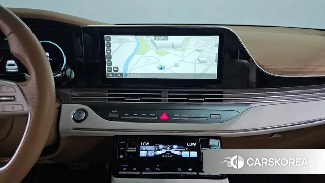 Hyundai The New Grandeur IG Hybrid 2021 Белый из Кореи, фото 2
