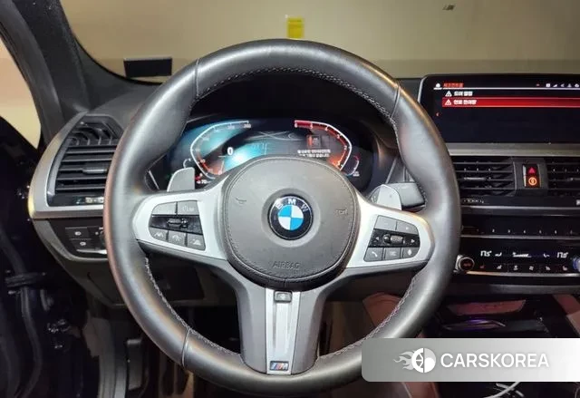 BMW X4 (G02) 2021 Черный из Кореи, фото 2