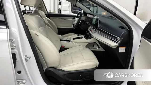 Hyundai The New Grandeur IG Hybrid 2021 Белый из Кореи, фото 2