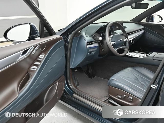 Genesis G80 (RG3) 2021 Синий из Кореи, фото 2