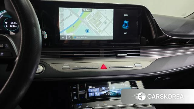 Hyundai The New Grandeur IG Hybrid 2022 Белый из Кореи, фото 2