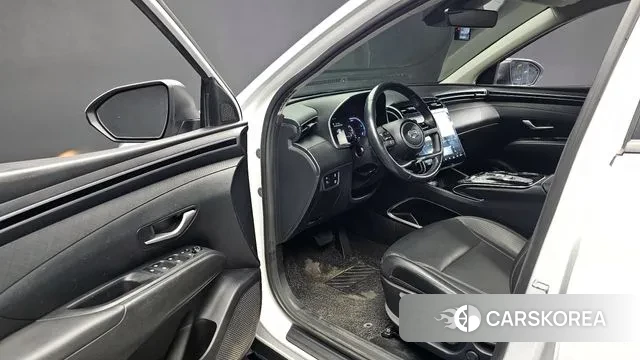 Hyundai Tucson Hybrid (NX4) 2021 Белый из Кореи, фото 2