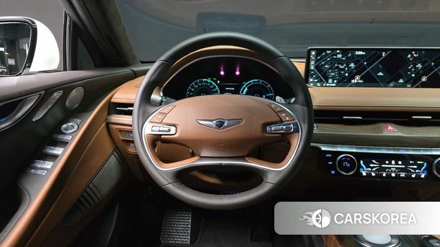 Genesis Electrified G80 (RG3) 2022 Белый из Кореи, фото 2