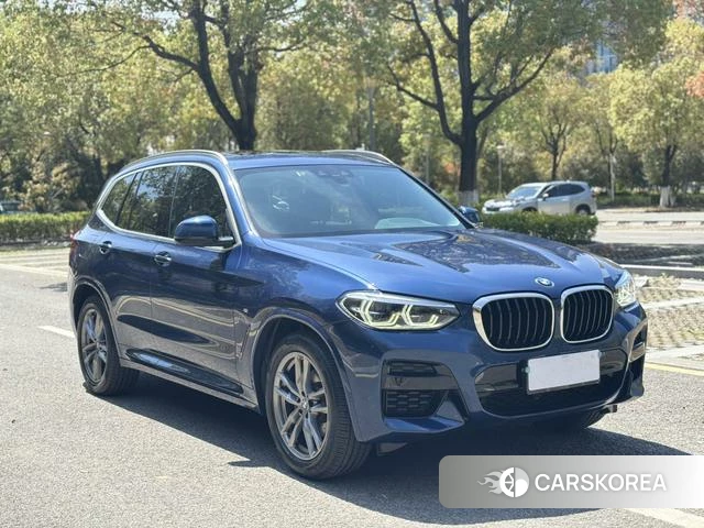 BMW X3 2021 Синий из Китая, фото 2
