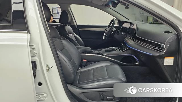 Hyundai The New Grandeur IG Hybrid 2021 Белый из Кореи, фото 2