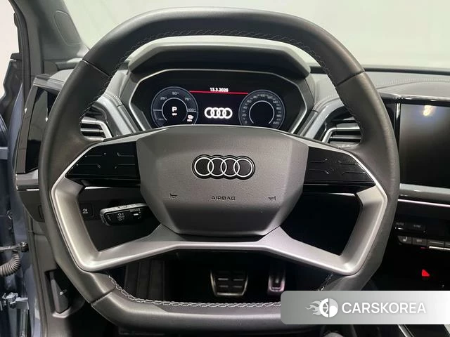 Audi Q4 e-tron 2025 Синий из Китая, фото 2