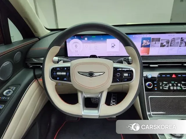 Genesis GV80 Coupe 2024 Красный из Кореи, фото 2