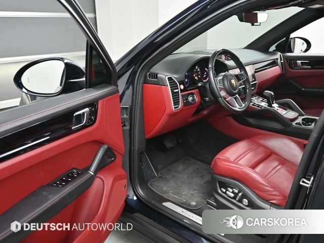 Porsche Cayenne (PO536) 2021 Синий из Кореи, фото 2