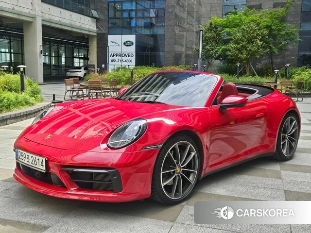 Porsche 911(992) 2023 Красный из Кореи, фото 2