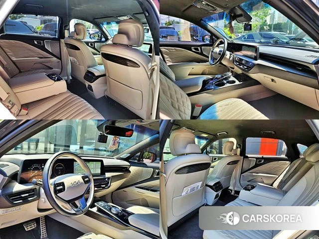 Kia K8 Hybrid 2022 Серый из Кореи, фото 2