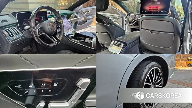 Mercedes-Benz S-Class W223 2022 Серебристо-серый из Кореи, фото 2