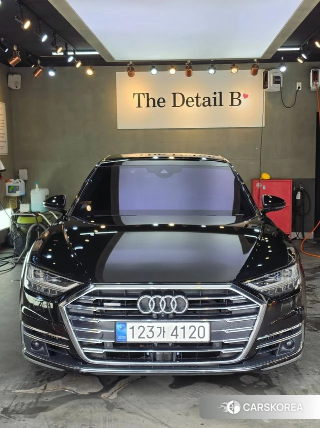 Audi A8 (D5) 2021 Черный из Кореи, фото 2