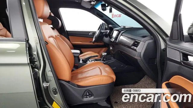 Ssangyong The New Rexton Sport 2022 Зеленый из Кореи, фото 2