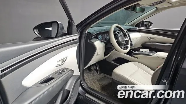 Hyundai Tucson Hybrid (NX4) 2021 Серый из Кореи, фото 2